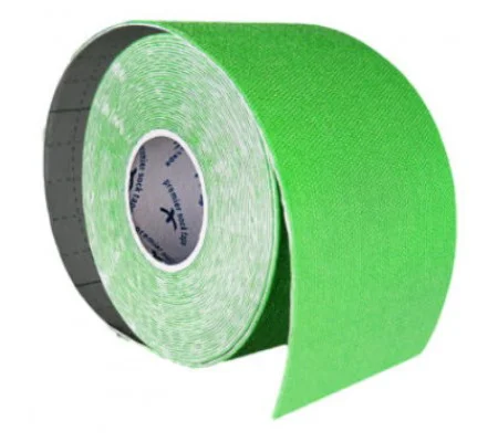 KINETIC TAPE LIME GREEN 5cm x 5m