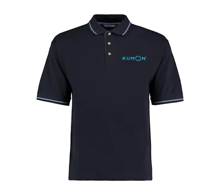 Kumon Contrast Polo Shirt Mens