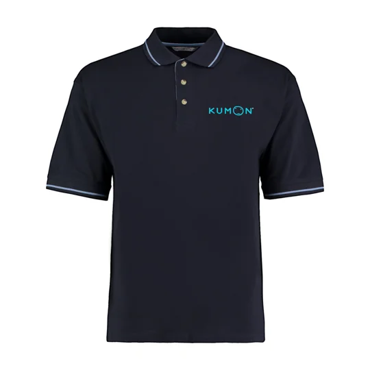 Kumon Contrast Polo Shirt Mens