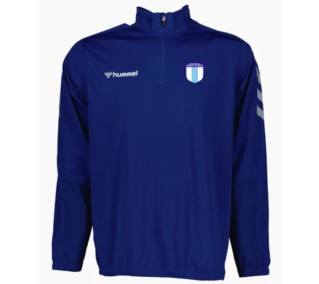 Longwell Green FC Hummel 1/4 Zip - True Blue