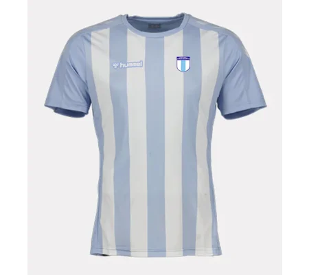 Longwell Green FC Hummel Stripe Jersey - Arg Blue/White