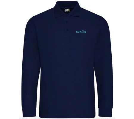 Kumon Long Sleeve Polo Shirt