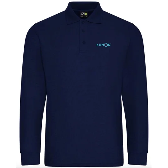 Kumon Long Sleeve Polo Shirt