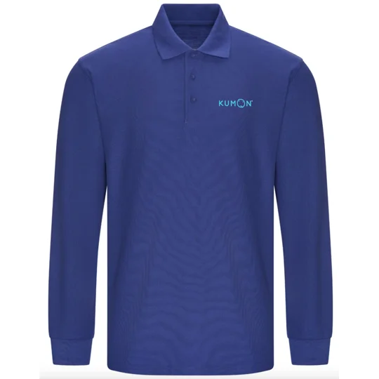 Kumon Long Sleeve Polo Shirt