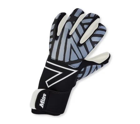MITRE GOALKEEPING GLOVE IMPEL JUNIOR BLACK/GREY
