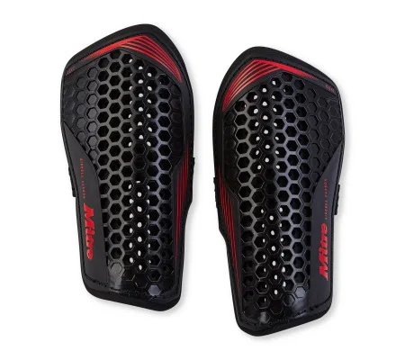MITRE SHINPAD AIRCELL CARBON (SLIP) BLK / RED