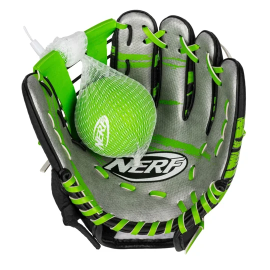 Nerf Baseball Glove & Ball Set