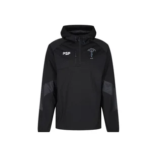 Bristol Harlequins RFC Edge Hooded 1/4 Zip - Black