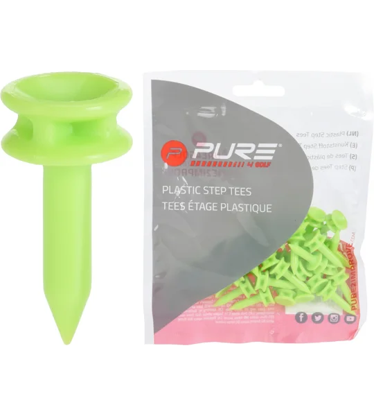 Pure2improve Step Tees (Bag of 25) Pure2improve Step Tees (Bag of 25) Pure2improve Step Tees (Bag o