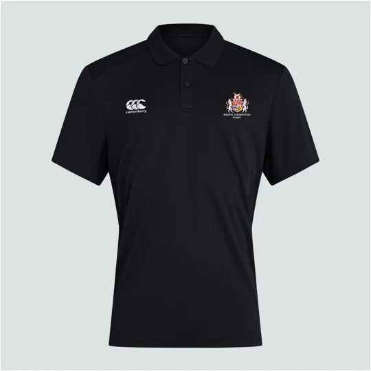 Bristol Combi Rugby CCC Club Polo - Black