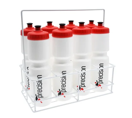 Precision 8 Water Bottles & Wire Carrier