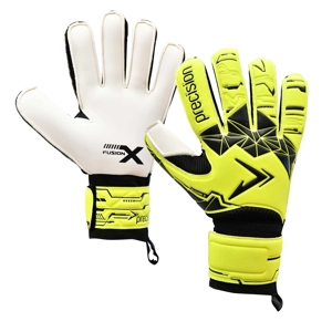 Precision Junior Fusion X Flat Cut Essential Goalkeeper Gloves