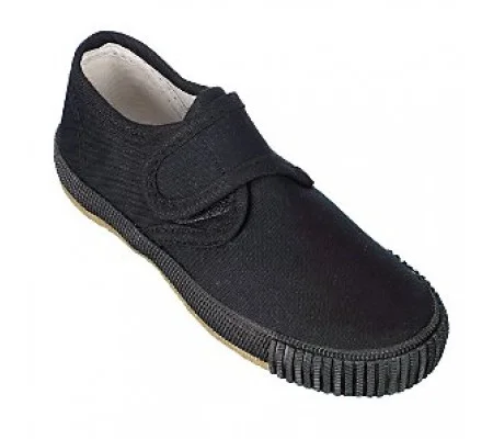 BLACK VELCRO PLIMSOLL / daps