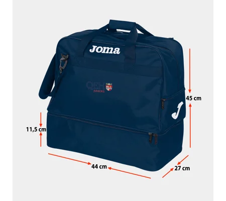 QEH Joma Training II Holdall - Navy (Bristol or Juniors Logo Option)