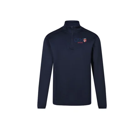 QEH Chadwicks 1/4 Zip - Navy (Bristol or Juniors logo option)