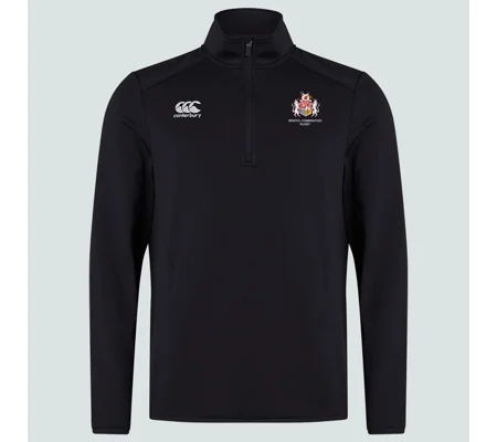 Bristol Combi Rugby CCC Club 1/4 Zip - Black
