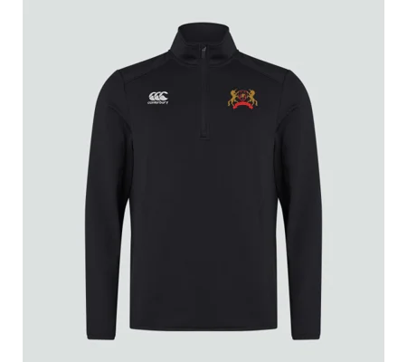 Bristol Ref Society CCC Club 1/4 Zip Midlayer - Black