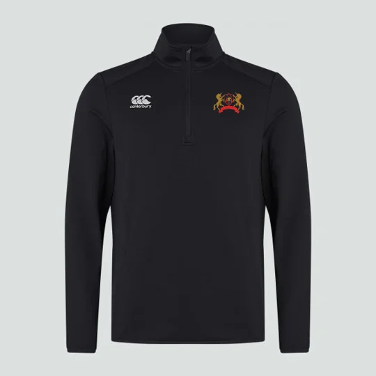 Bristol Ref Society CCC Club 1/4 Zip Midlayer - Black