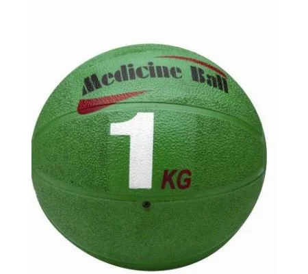 RUBBER MEDICINE BALL(GREEN)1KG
