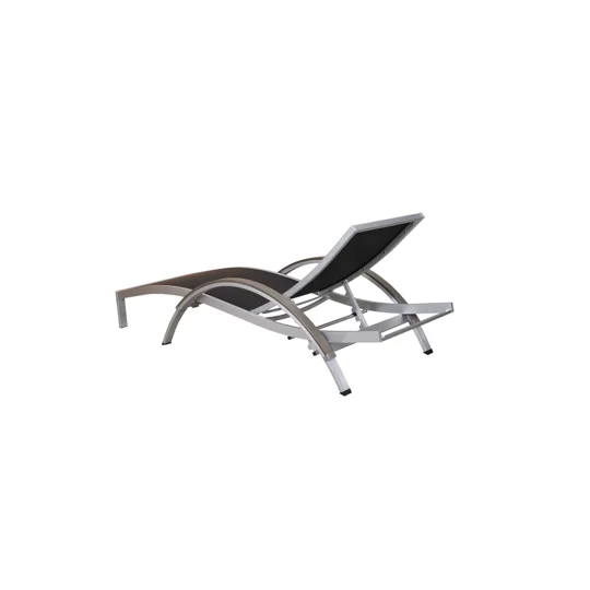 AC Deluxe Brushed Nickel Sun Lounger
