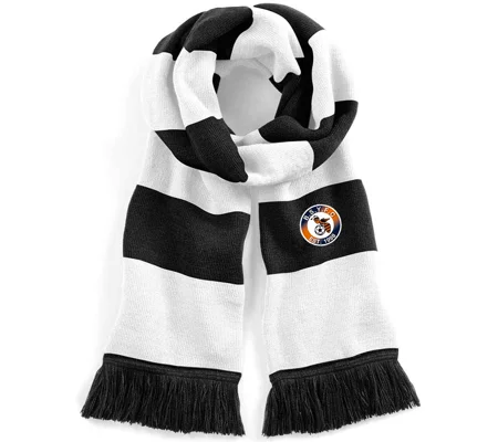 BSYFC Scarf - Black/White
