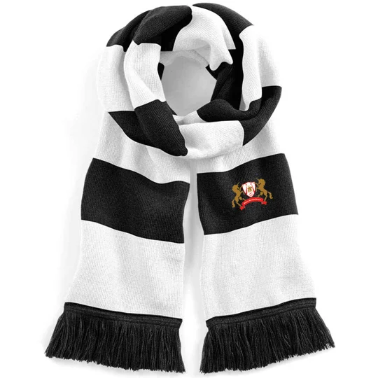 Bristol Ref Society Scarf - Black/White