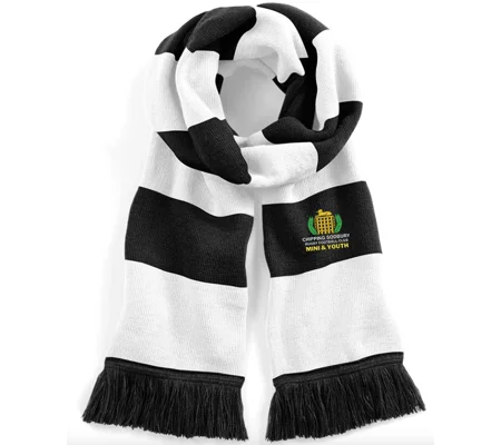 Chipping Sodbury RFC Scarf - Black/White