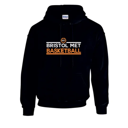 Bristol Met Basketball 1 Gildan Hoodie - Black