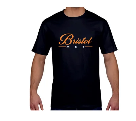 Bristol Met Basketball 2 Gildan Tee - Black