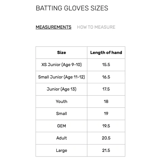 Gray Nicolls GN 100X Batting Gloves