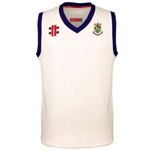 Hanham CC Gray Nicolls Pro Performance Slipover - Ivory/Navy