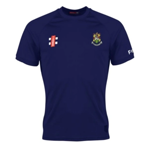 Hanham CC Gray Nicolls Matrix V2 S/S Tee Shirt - Navy