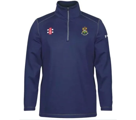 Hanham CC Gray Nicolls Storm Fleece 1/4 Zip - Navy