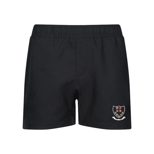 Barton Hill Rugby Shorts - Black