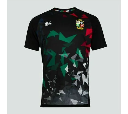 Canterbury Lions Junior S.Light Graphic Tee - Black