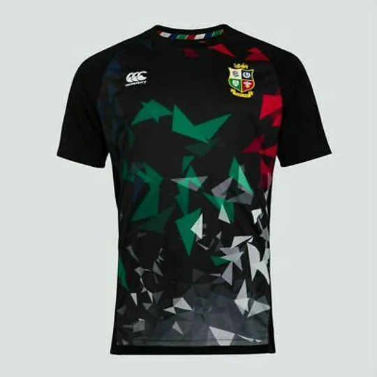 Canterbury Lions Junior S.Light Graphic Tee - Black