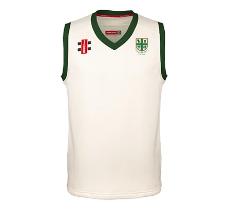 Coalpit Heath CC Gray Nicolls Pro Performance Slipover - Ivory/Green