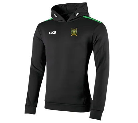 Southmead RFC VX3 Fortis Hoodie - Black/Emerald