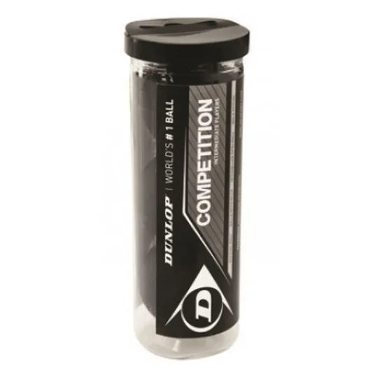 DUNLOP (3 BALL TUBE) SQ. BALLS COMPETITION