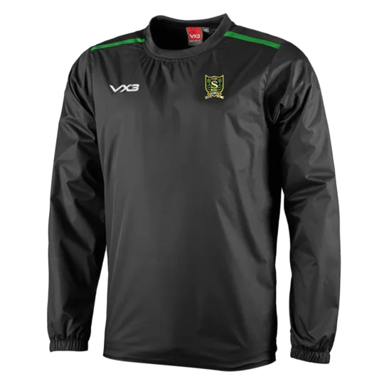 Southmead RFC VX3 Fortis Contact Top - Black/Emerald