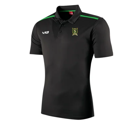 Southmead RFC VX3 Fortis Polo - Black/Emerald