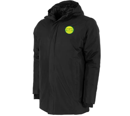 Avon Athletic Stanno Prime Padded Coach Jacket - Black