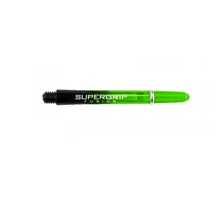 HARROWS DART STEMS SUPERGRIP FUSION BLACK/GREEN
