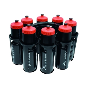 Precision 8 Water Bottles & Oval Carrier (750ml)