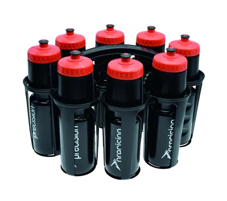 Precision 8 Water Bottles & Oval Carrier (750ml)