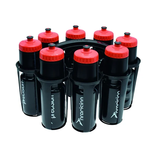 Precision 8 Water Bottles & Oval Carrier (750ml)