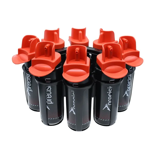Precision 8 Hygiene Water Bottles & Oval Carrier (1L)