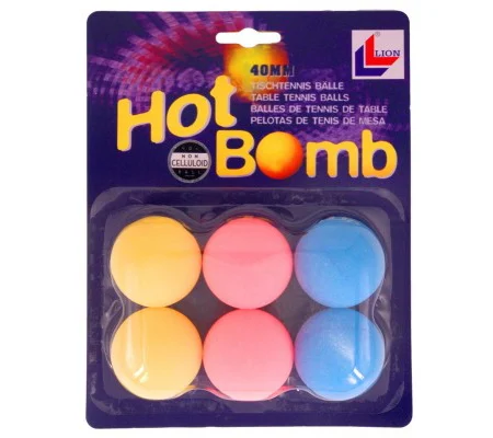 TABLE TENNIS BALLS 'HOT BOMB'