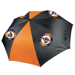 BSYFC Umbrella - Black/Orange