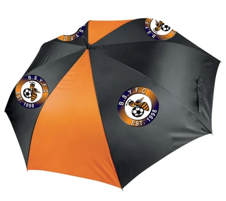 BSYFC Umbrella - Black/Orange